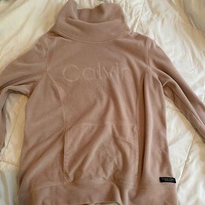 Light Pink/Gray Calvin Klein Turtleneck